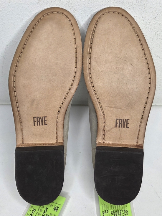 Frye NEW Chris Venetian Slip-On Loafer Shoes Mens 9D Casual Minimalist Beige Fog main image 8